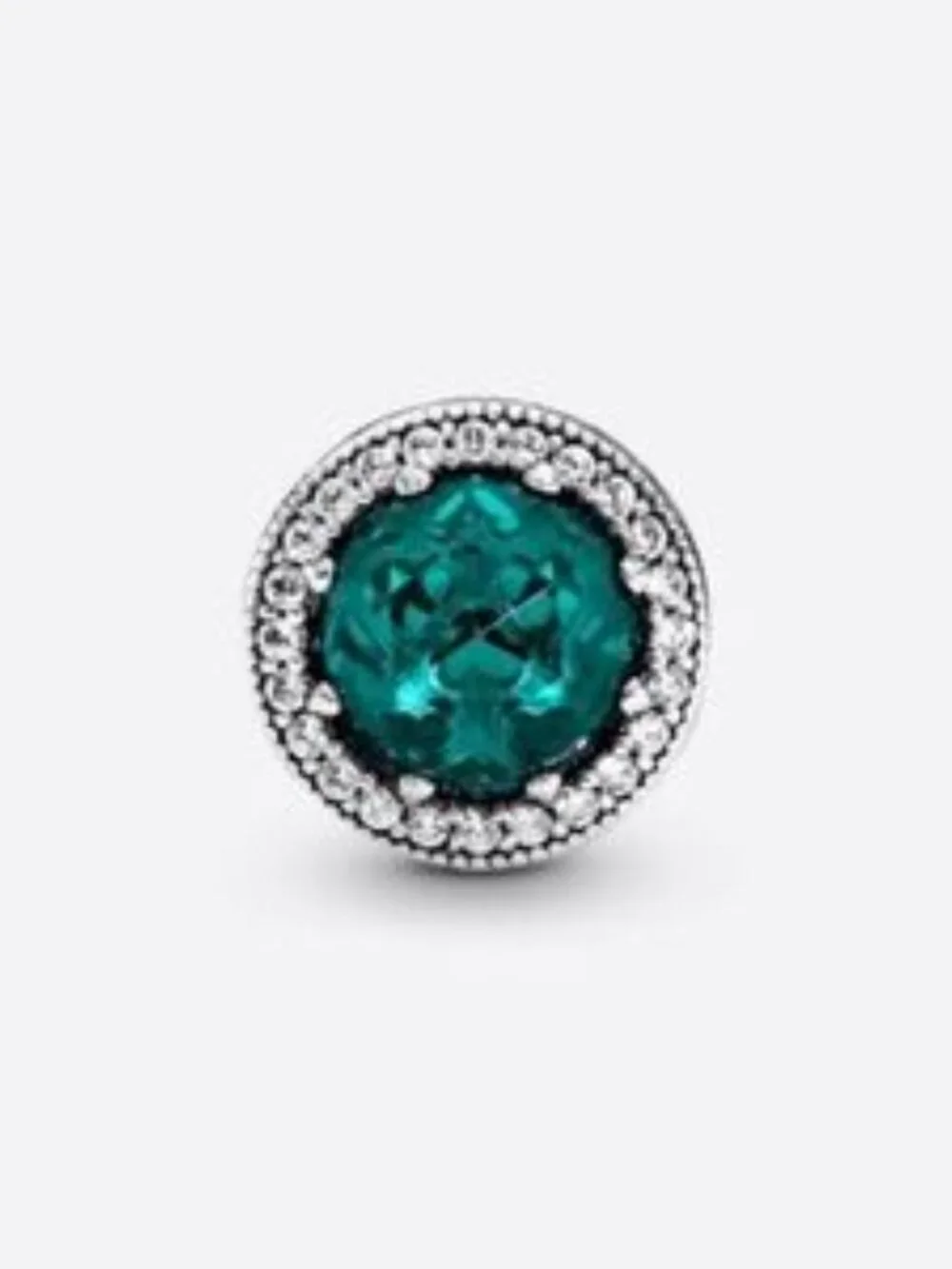 Pandora Sparkling Sea Green Charm